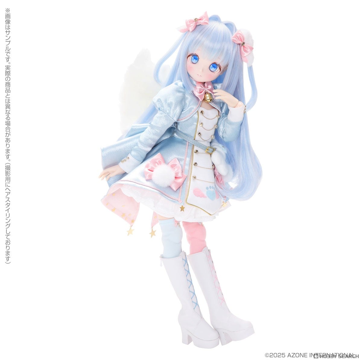 Azone International 45cm Original Doll s*t*j x Iris Collect Petit Honono -Magical fluffy- (Milky Blue ver.) (Fashion Doll) Bild 3