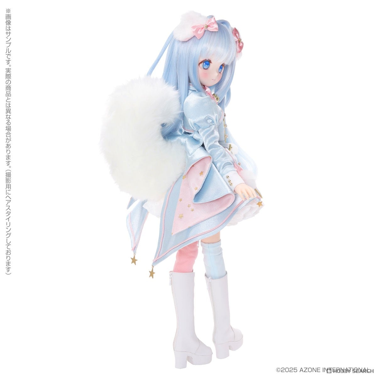 Azone International 45cm Original Doll s*t*j x Iris Collect Petit Honono -Magical fluffy- (Milky Blue ver.) (Fashion Doll) Bild 4