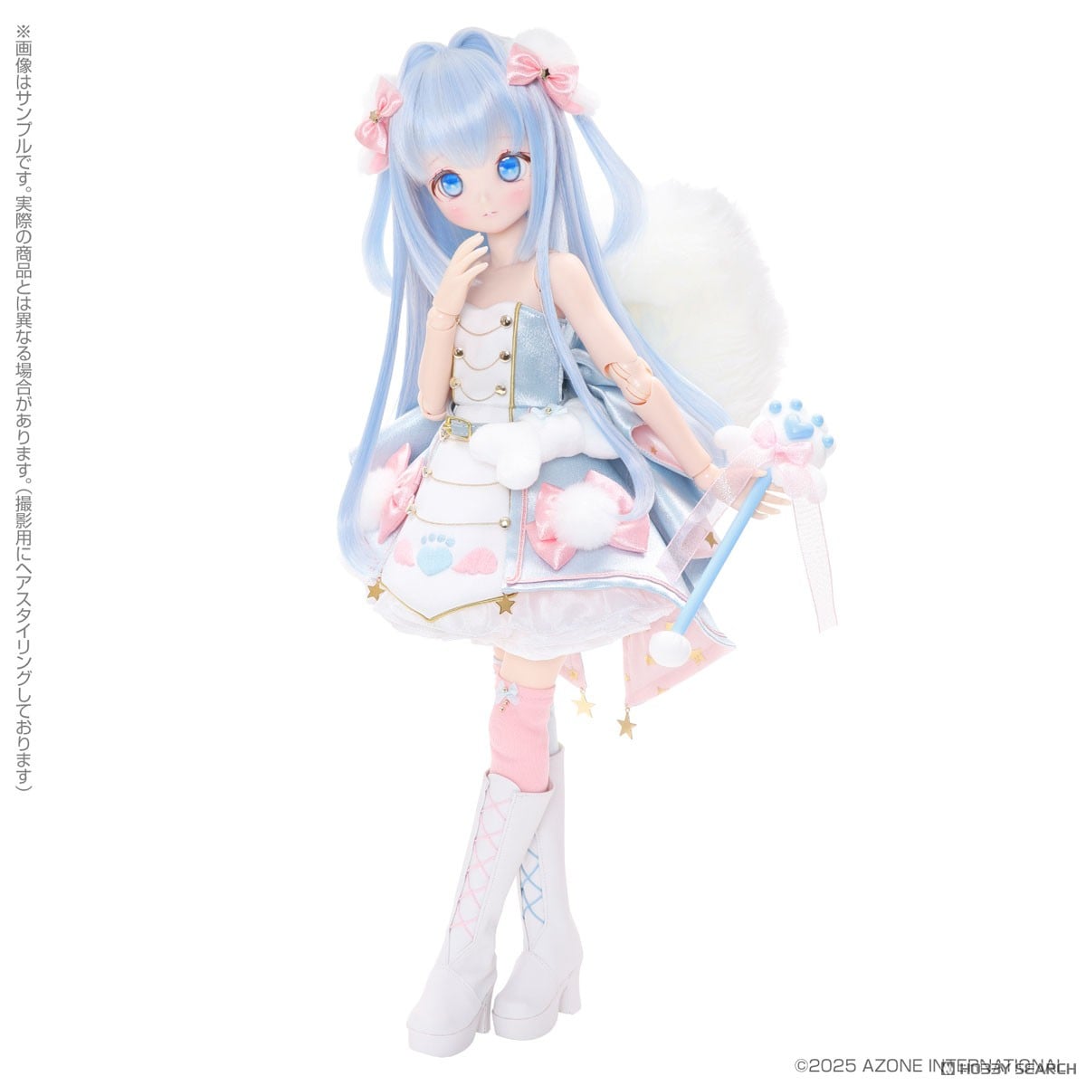 Azone International 45cm Original Doll s*t*j x Iris Collect Petit Honono -Magical fluffy- (Milky Blue ver.) (Fashion Doll) Bild 5
