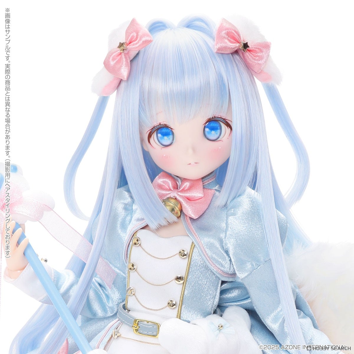 Azone International 45cm Original Doll s*t*j x Iris Collect Petit Honono -Magical fluffy- (Milky Blue ver.) (Fashion Doll) Bild 7