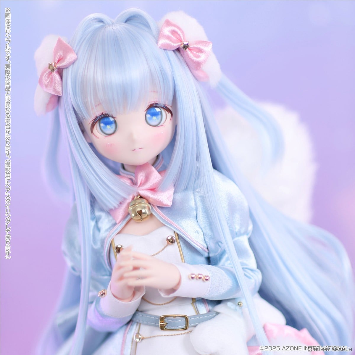 Azone International 45cm Original Doll s*t*j x Iris Collect Petit Honono -Magical fluffy- (Milky Blue ver.) (Fashion Doll) Bild 8