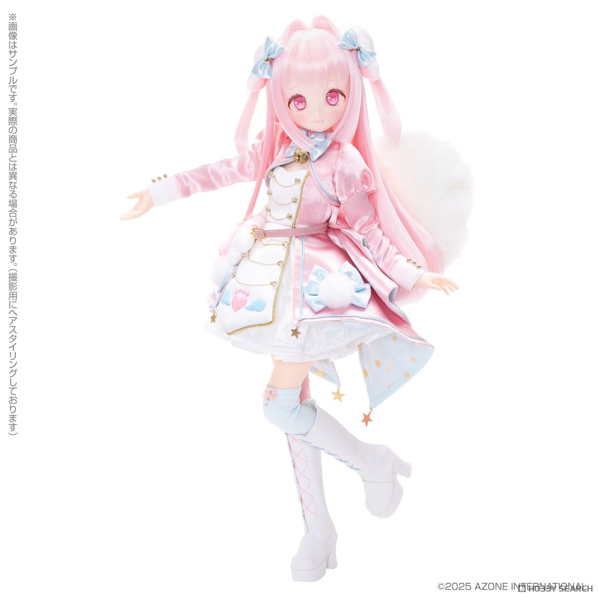 Azone International 45cm Original Doll s*t*j x Iris Collect Petit Honono -Magical fluffy- (Milky Pink ver.) (Fashion Doll) รูปภาพ 3