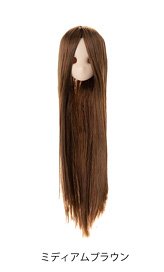 Obitsu Plastic Manufacturing Hair Implant Wig FR Medium Brown (Fashion Doll)