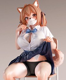 B`full Fots Japan [Read the cautionary note] Mesukemo Doukyuusei Komugi (1/6 Scale) รูปภาพ 1