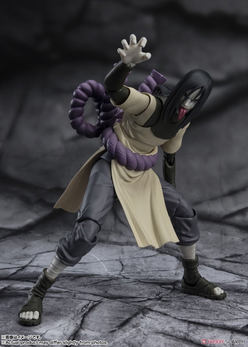 Bandai S.H.Figuarts Orochimaru -Eigou o Motomeshi Shinri no TanKyusha- imagen 3