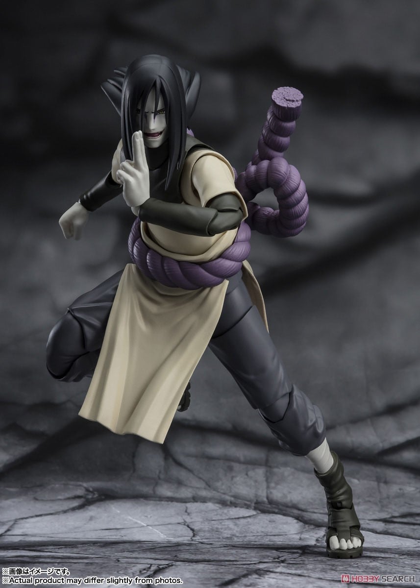Bandai S.H.Figuarts Orochimaru -Eigou o Motomeshi Shinri no TanKyusha- imagen 4