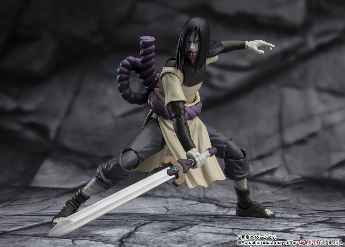 Bandai S.H.Figuarts Orochimaru -Eigou o Motomeshi Shinri no TanKyusha- imagen 7
