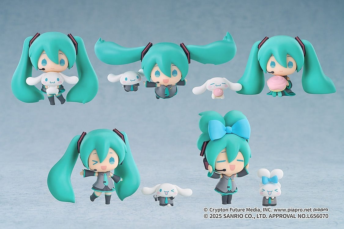 Good Smile Company Collectible Figure Hatsune Miku x Cinnamoroll (Set of 5) Bild 2