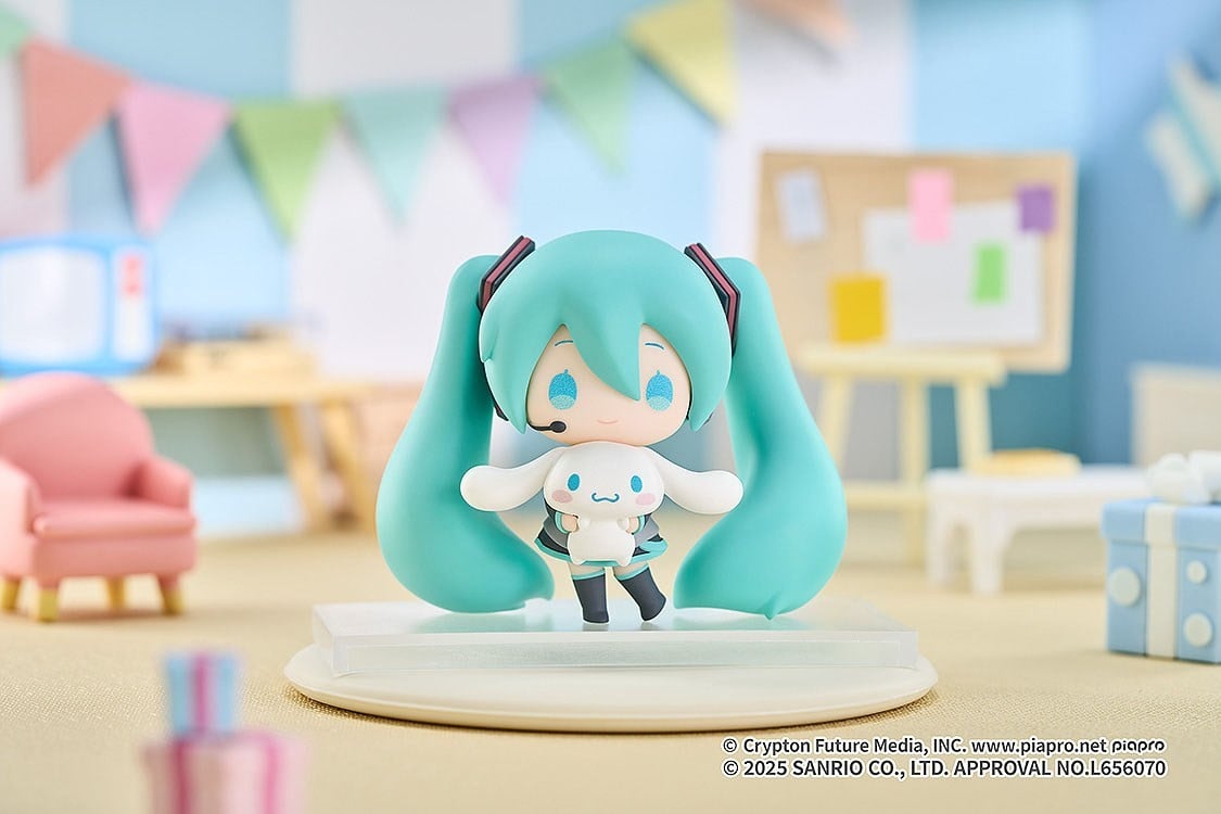 Good Smile Company Collectible Figure Hatsune Miku x Cinnamoroll (Set of 5) Bild 3