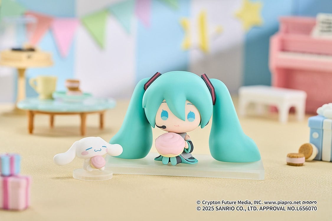 Good Smile Company Collectible Figure Hatsune Miku x Cinnamoroll (Set of 5) Bild 6