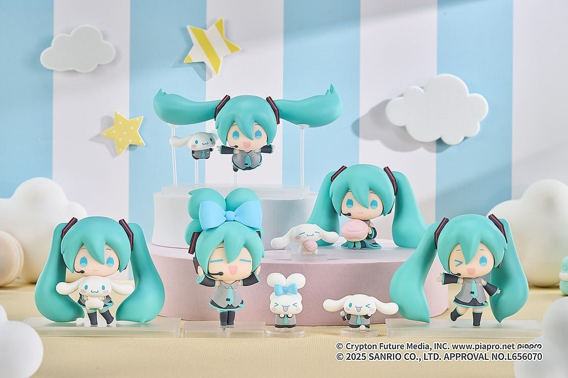 Good Smile Company Collectible Figure Hatsune Miku x Cinnamoroll (Set of 5) Bild 8
