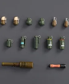 Hasuki WM-06 Grenade Set 1/12 Action Figure Complete Model Optional Parts (Fashion Doll) image 1
