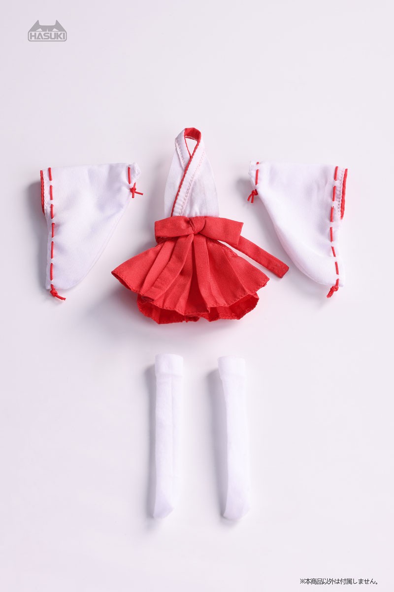 Hasuki Doll Costume CS019 ชุดมิโกะ (เครื่องแต่งกายตุ๊กตา) (แฟชั่นดอลล์) รูปภาพ 2