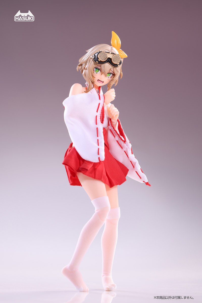 Hasuki Doll Costume CS019 ชุดมิโกะ (เครื่องแต่งกายตุ๊กตา) (แฟชั่นดอลล์) รูปภาพ 4