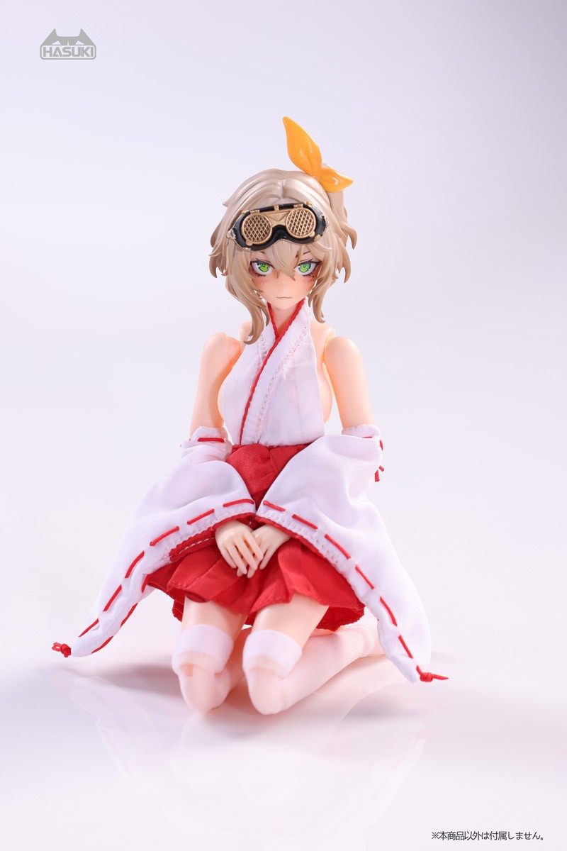Hasuki Doll Costume CS019 ชุดมิโกะ (เครื่องแต่งกายตุ๊กตา) (แฟชั่นดอลล์) รูปภาพ 6