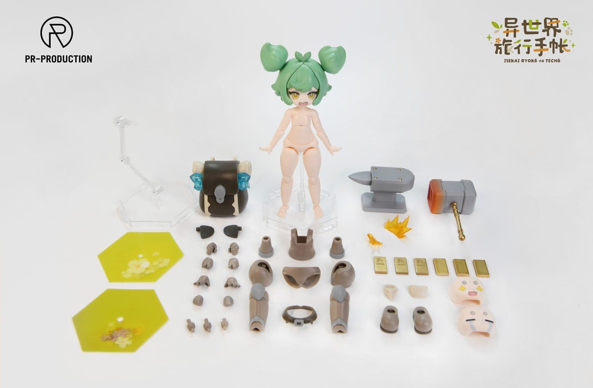 PR-Production Isekai Ryoko no Techo 03 Rookie Blacksmith Hayley Smith Plastic Kit (Plastic model) imagen 7