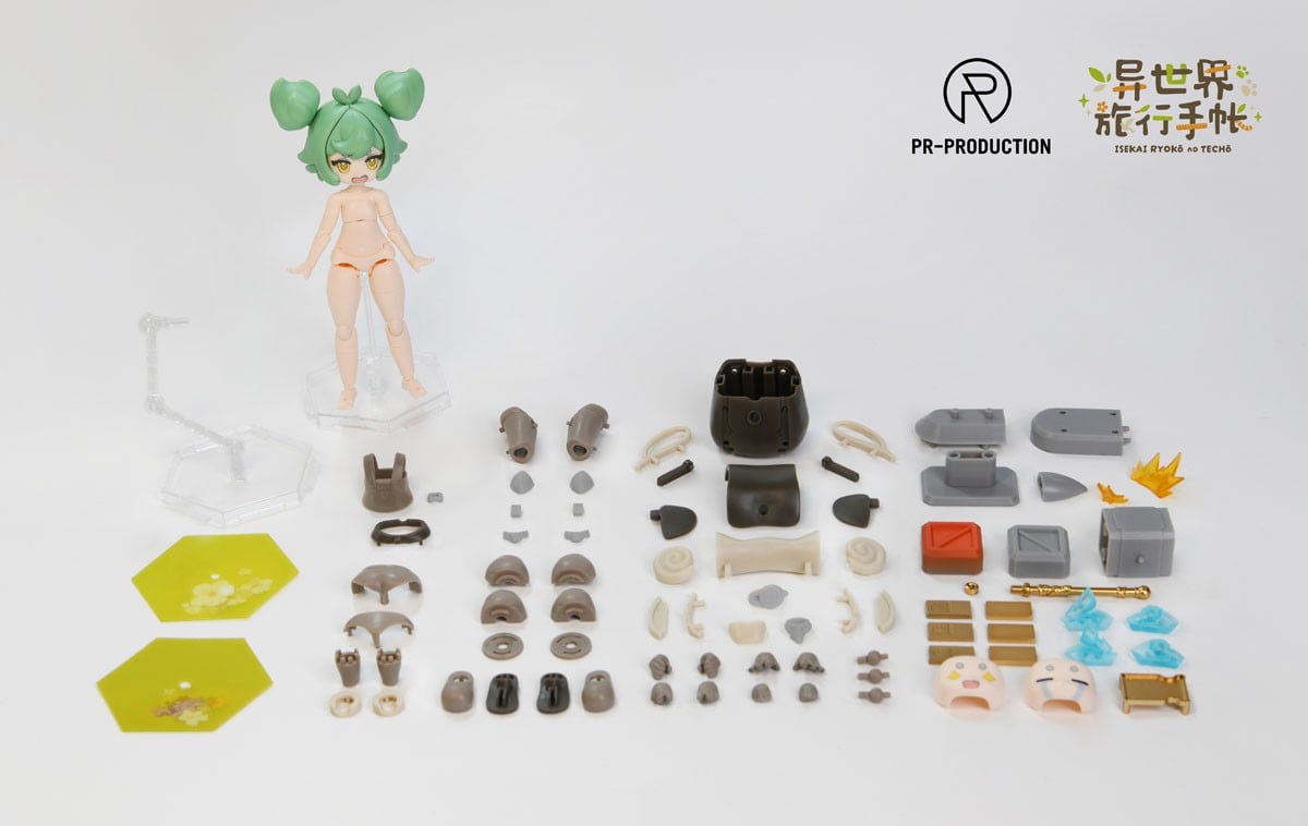 PR-Production Isekai Ryoko no Techo 03 Rookie Blacksmith Hayley Smith Plastic Kit (Plastic model) imagen 8