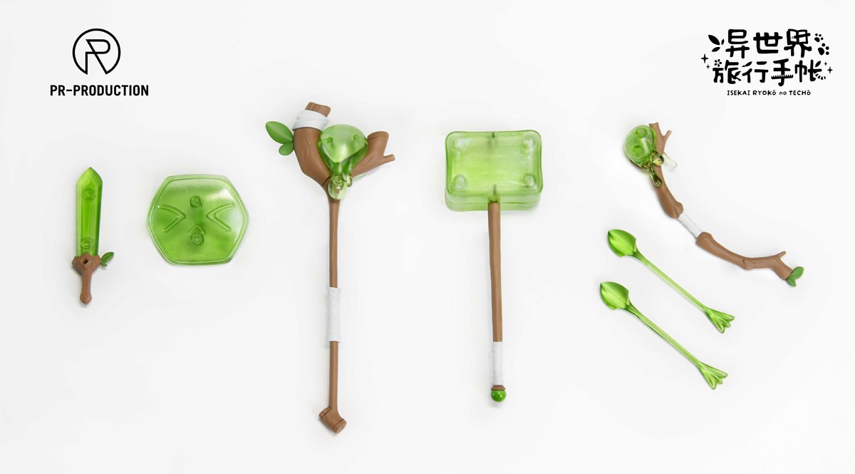 PR-Production [Bonus Included] Isekai Ryoko no Techo Weapon Pack 01 Slime Block Series Plastic Kit (Plastic model) imagen 4