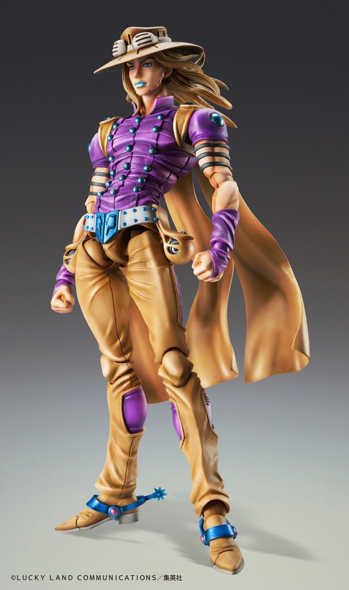 Medicos Entertainment Super Figure Action JoJo`s Bizarre Adventure Part 7 [Gyro Zeppeli Ver.1.5] (Completed) image 2