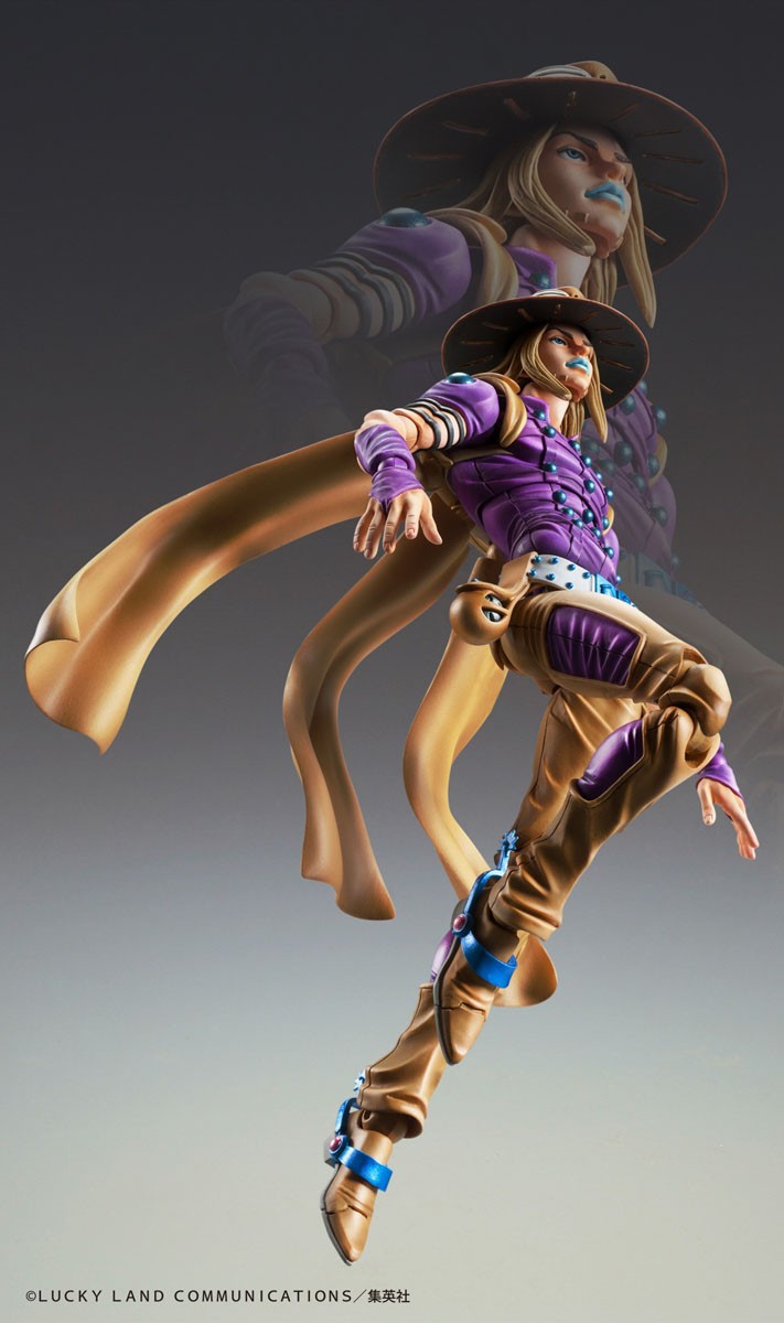 Medicos Entertainment Super Figure Action JoJo`s Bizarre Adventure Part 7 [Gyro Zeppeli Ver.1.5] (Completed) image 8