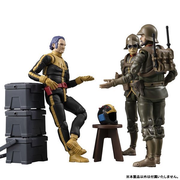 MegaHouse G.M.G. Collection 15 Mobile Suit Gundam Fürstentum Zeon The Black Tri-Stars Mash Normalanzug Ver. (Figur) Bild 7