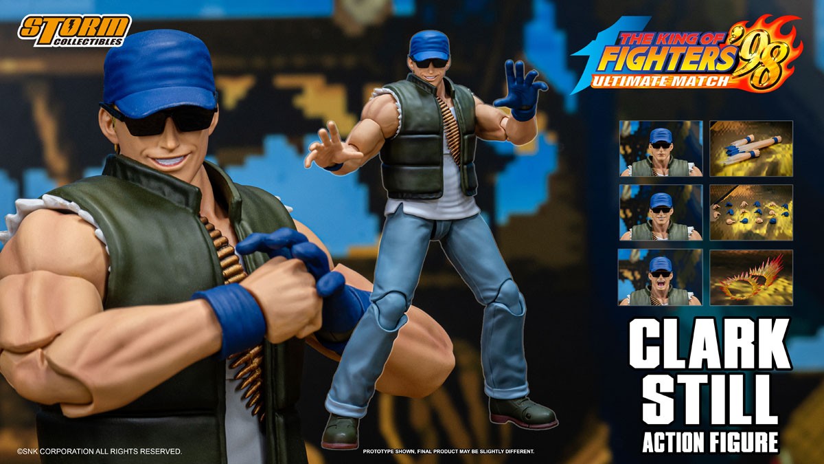 Storm Collectibles The King of Fighters `98 Ultimate Match Clark Still (Figure) Bild 3