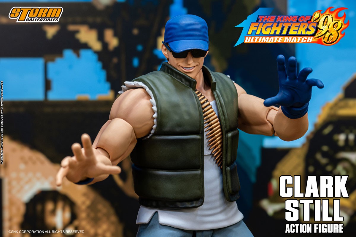 Storm Collectibles The King of Fighters `98 Ultimate Match Clark Still (Figure) Bild 5