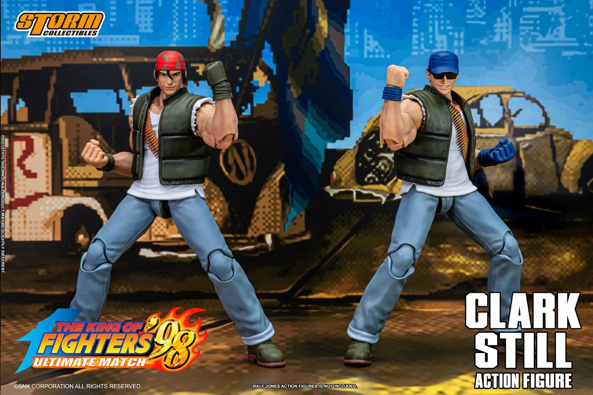 Storm Collectibles The King of Fighters `98 Ultimate Match Clark Still (Figure) Bild 6