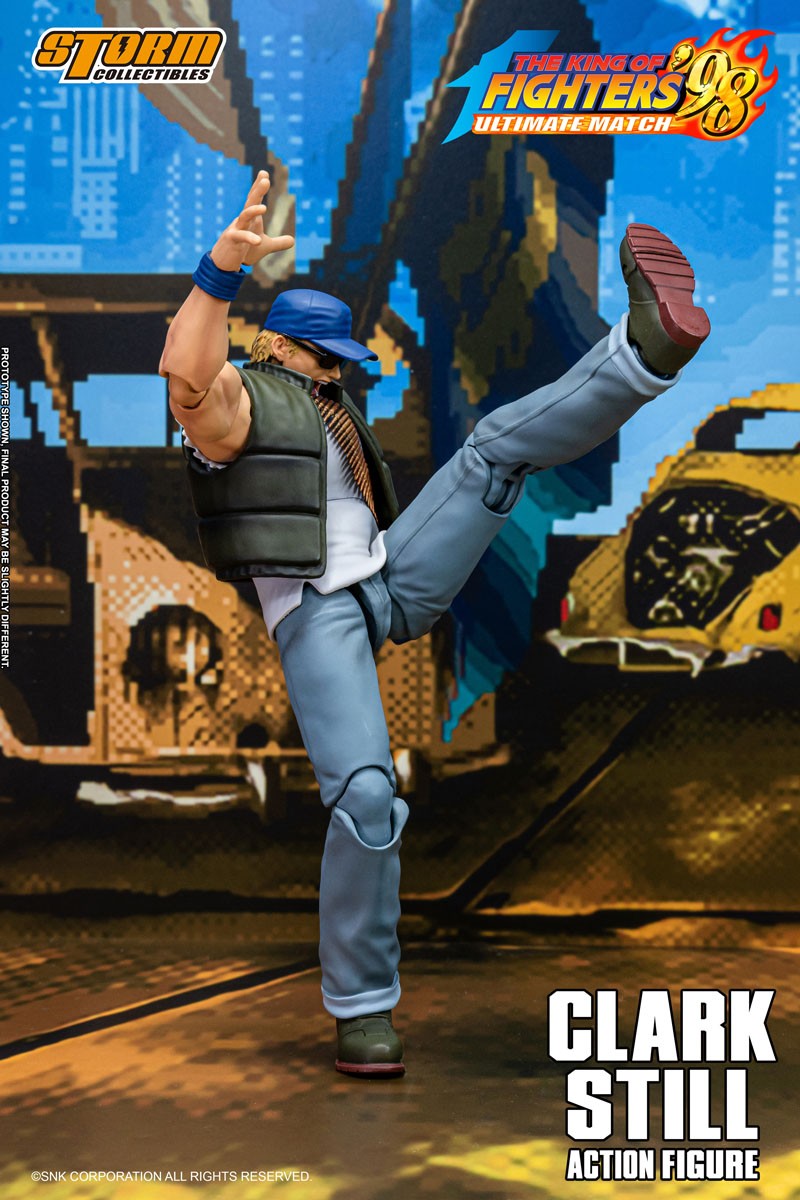 Storm Collectibles The King of Fighters `98 Ultimate Match Clark Still (Figure) Bild 7