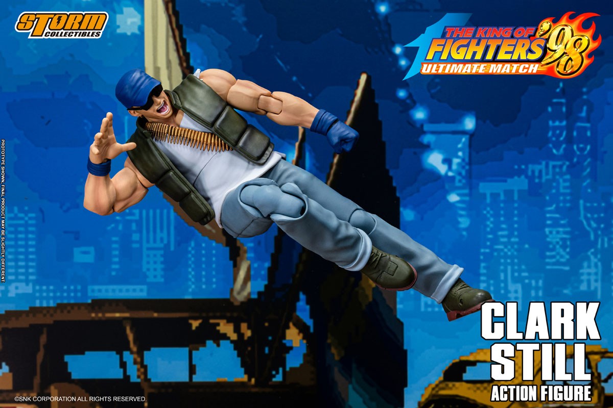 Storm Collectibles The King of Fighters `98 Ultimate Match Clark Still (Figure) Bild 8