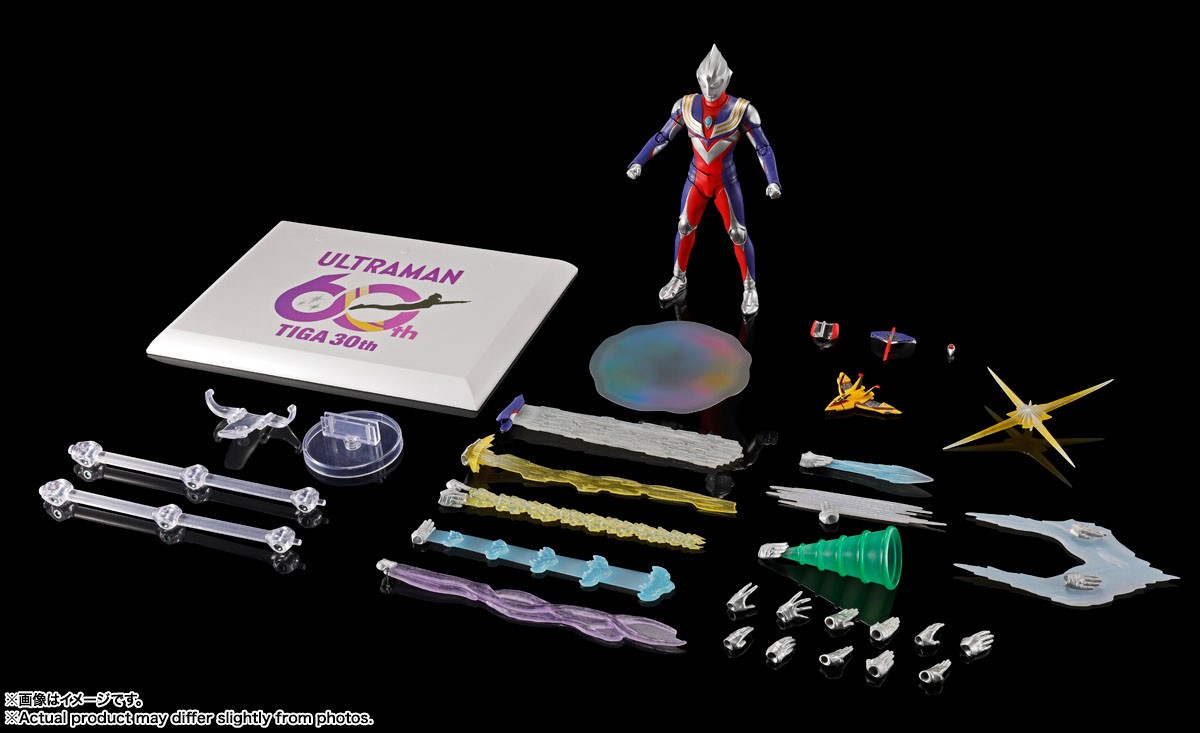 Bandai S.H.Figuarts (Shinkoccou Seihou) Ultraman Tiga Multi Type 30th Anniversary Edition (Completed) รูปภาพ 3