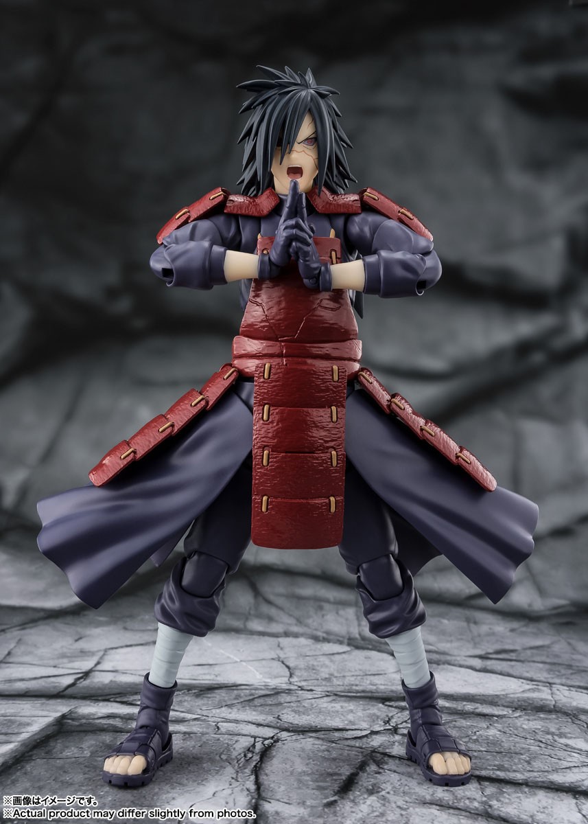 Bandai S.H.Figuarts Madara Uchiha -Fukaki Yami Yadosu Koko no Densetsu- (Fertigmodell) Bild 3