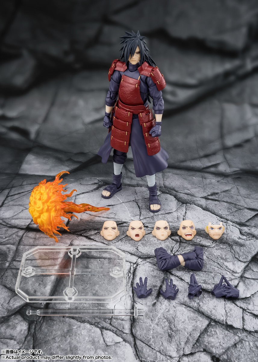 Bandai S.H.Figuarts Madara Uchiha -Fukaki Yami Yadosu Koko no Densetsu- (Fertigmodell) Bild 6