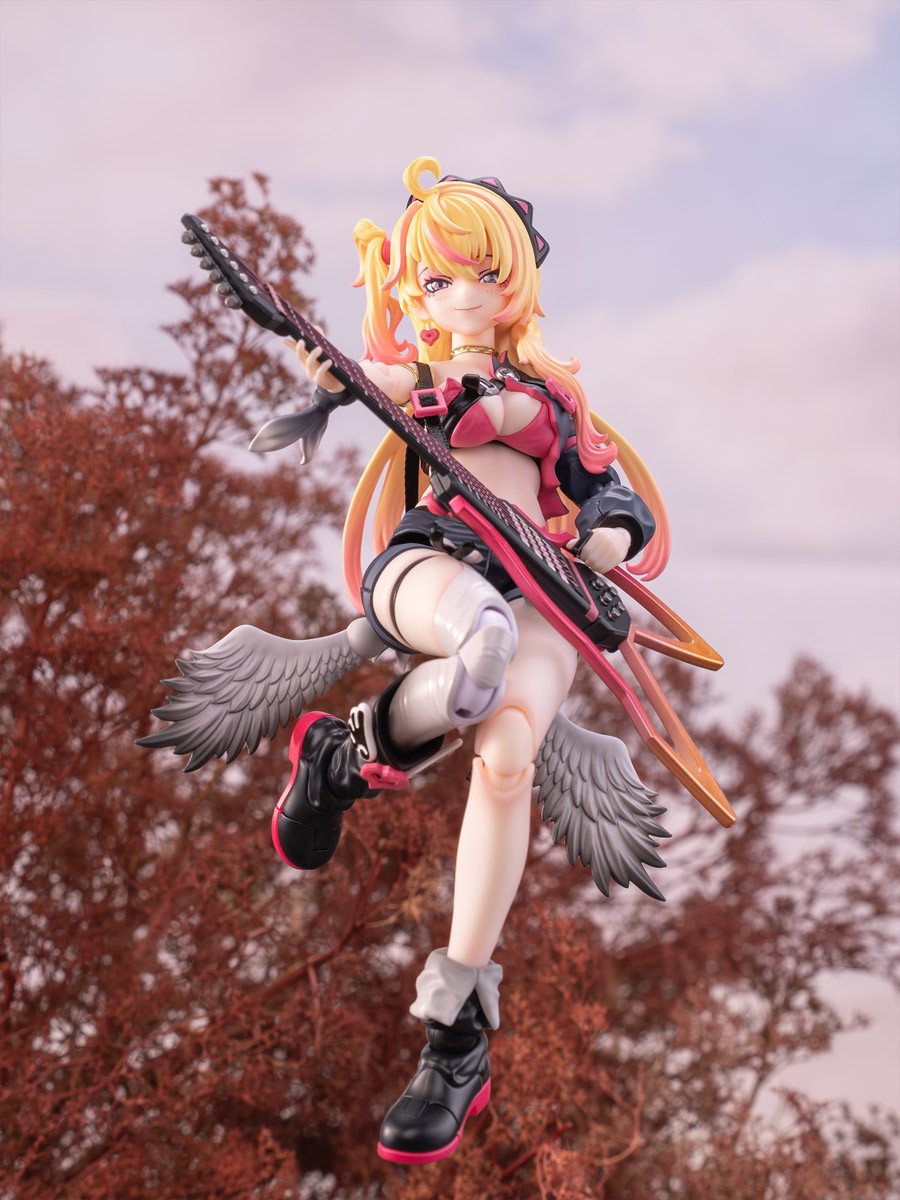 Exssrion 恶魔音天使:星川毛毛 1/12 比例完成品可动手办 (金发Ver.) (手办) 图片 8