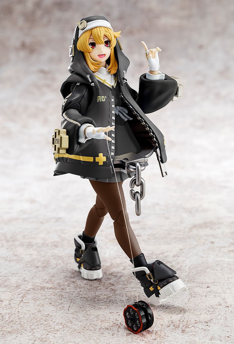 Annulus GUILTY GEAR -STRIVE- Bridget Articulated Plastic Model Kit BLACK COLOR Ver. image 6