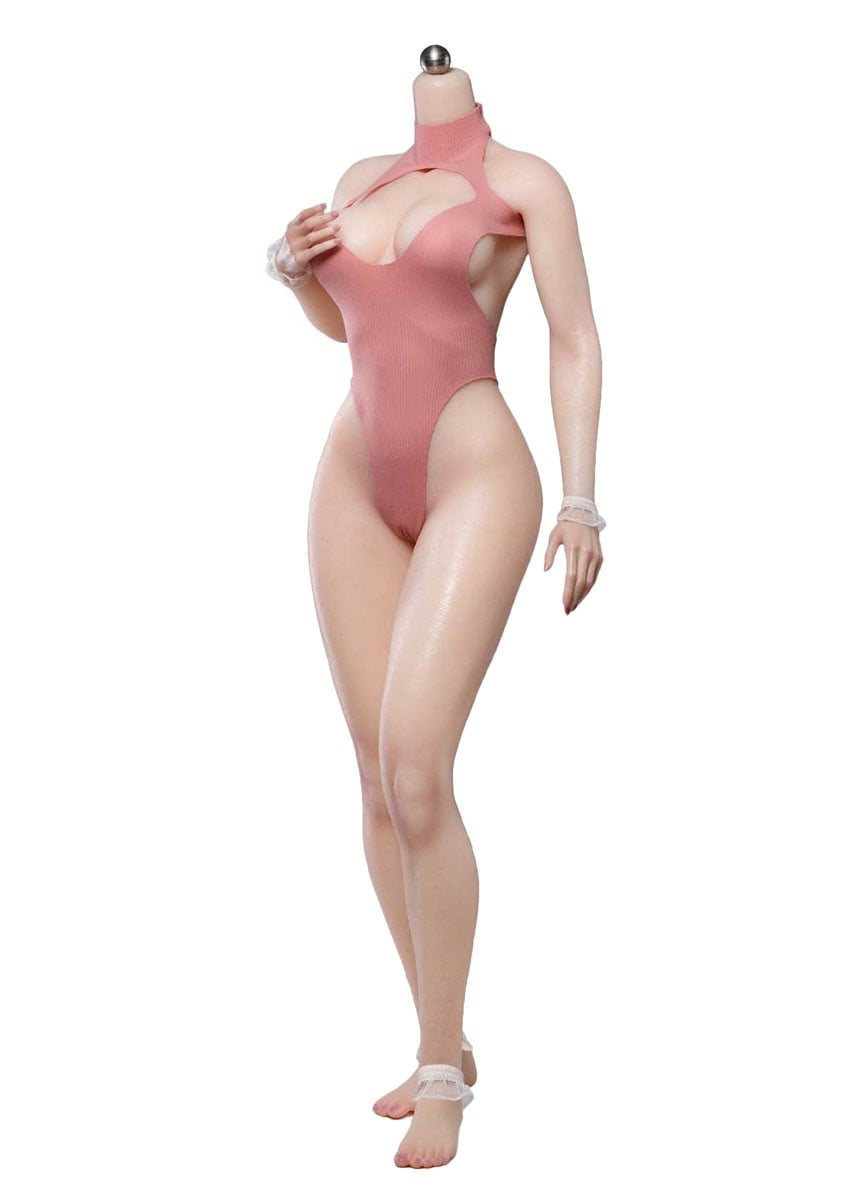 TB League TB League 1/6 Super Flexible Female Seamless Body Pale Large Bust SR-AD02 (New Proportions) รูปภาพ 2
