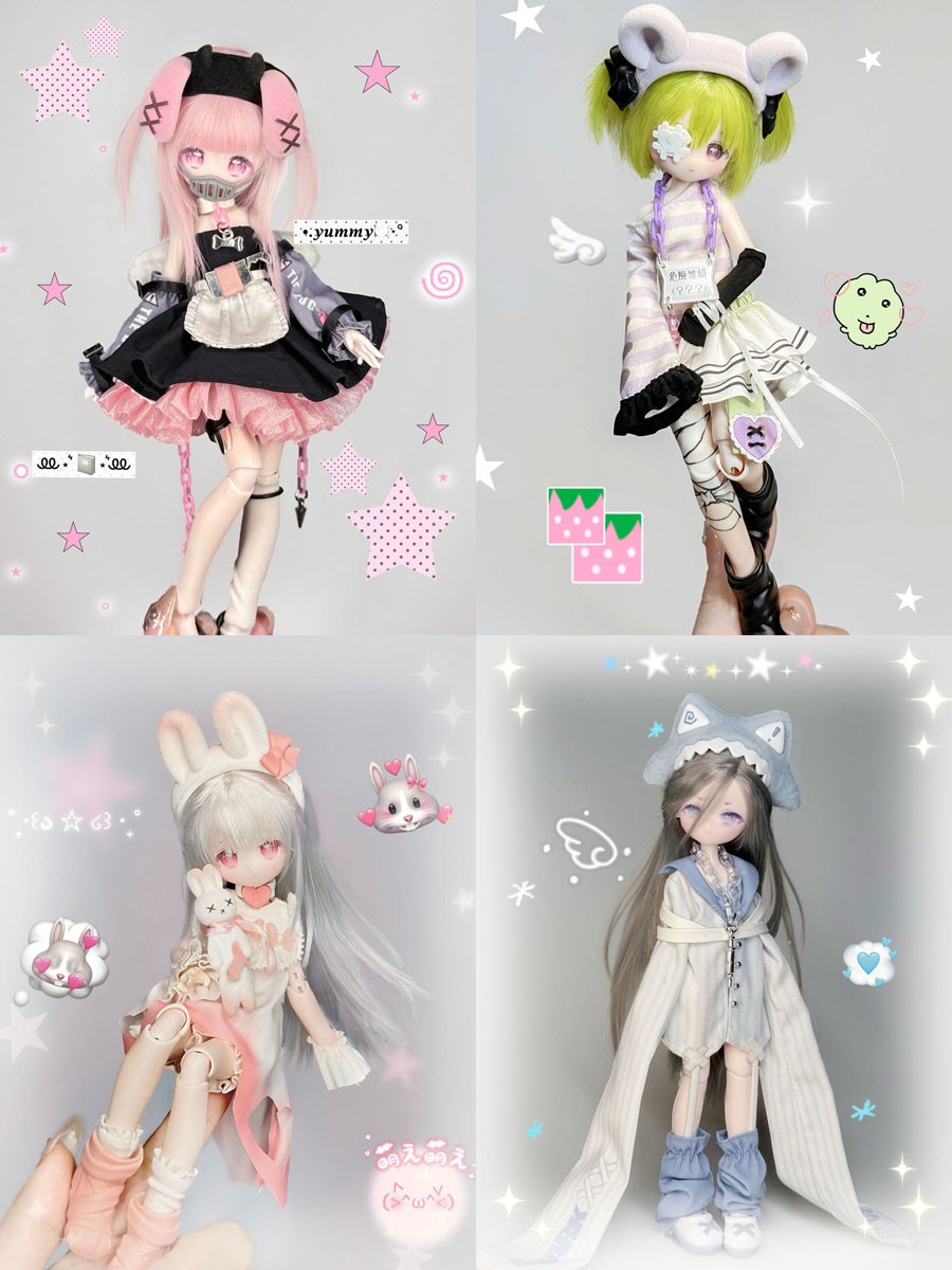 Inedible Doll Lovely Kwaidan 1/8 BJD (Single Item) (Fashion Doll) image 2