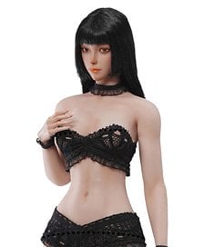 TB League TB League 1/6 Super Flexible Seamless Female Body with Slim Waist and Curvy Body, Head and Legs Included, Suntan รูปภาพ 1