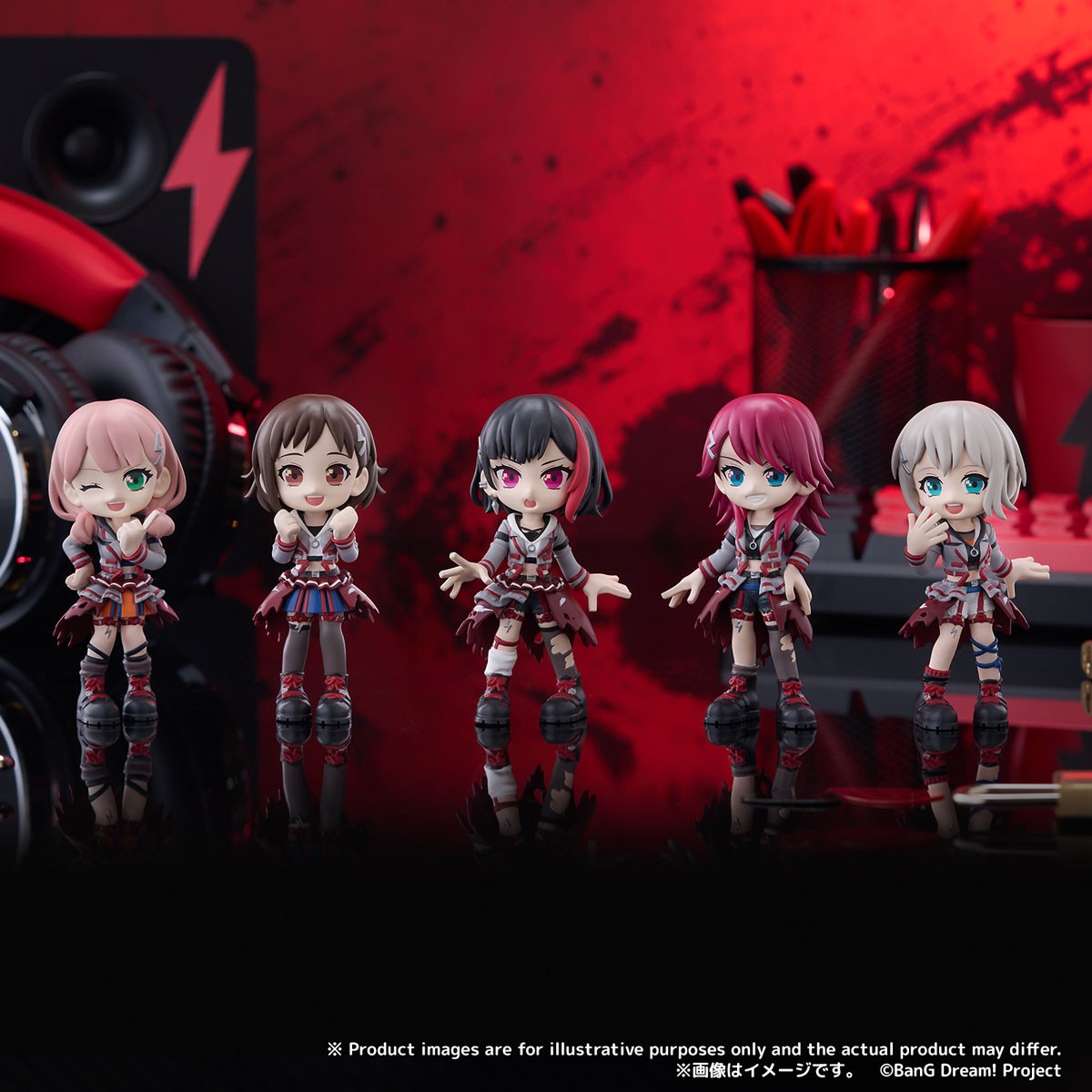 Bushiroad Creative PalVerse BanG Dream! Afterglow (Set of 6) (Figure) gambar 8