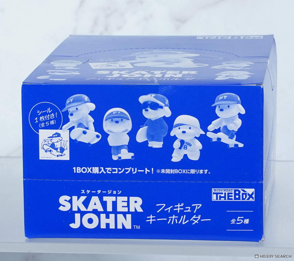 Bushiroad Creative BUSHIROAD THE BOX Skater JOHN Figure Key Ring (Set of 6) รูปภาพ 4