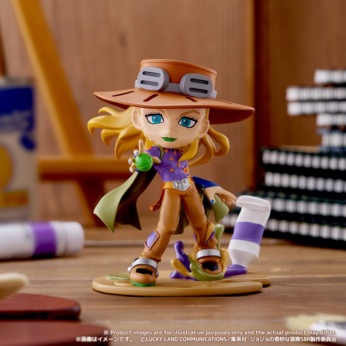 Bushiroad Creative PalVerse Pale. JoJo`s Bizarre Adventure: Steel Ball Run Gyro Zeppeli (Figure) image 4
