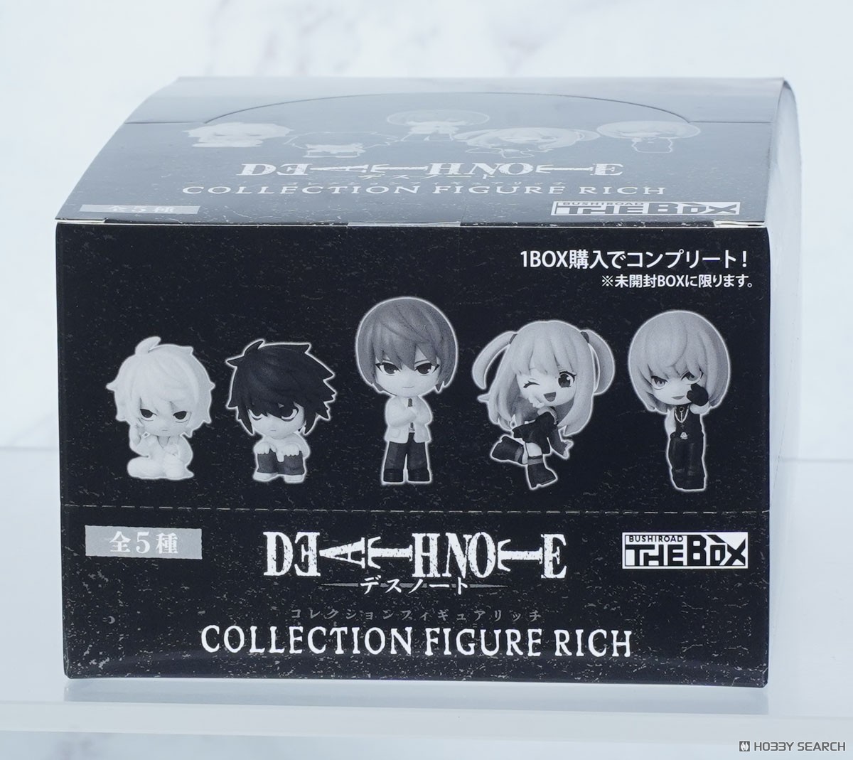 Bushiroad Creative BUSHIROAD THE BOX DEATH NOTE Collection Figure RICH (Set of 6) (Figure) image 4