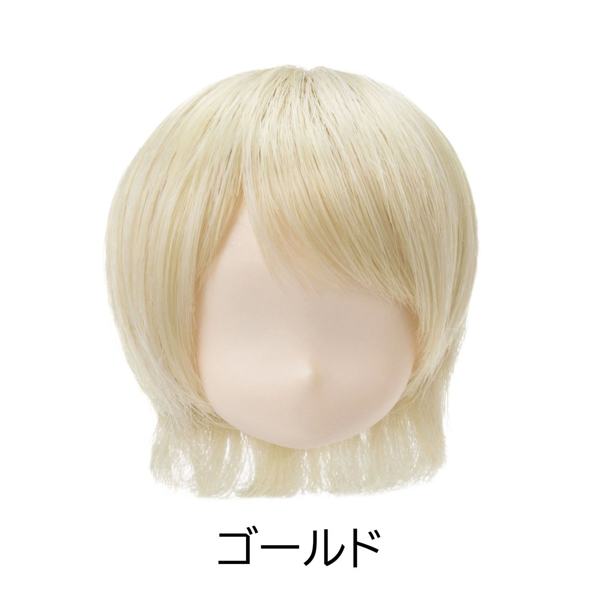 Obitsu Plastic Manufacturing 4.5-inch M-wig Short Gold (Fashion Doll) gambar 2
