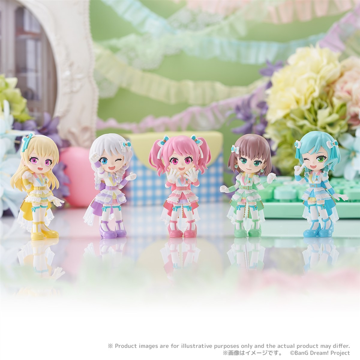 Bushiroad Creative PalVerse 뱅드림! Pastel*Palettes (6종 세트) (피규어) 이미지 8
