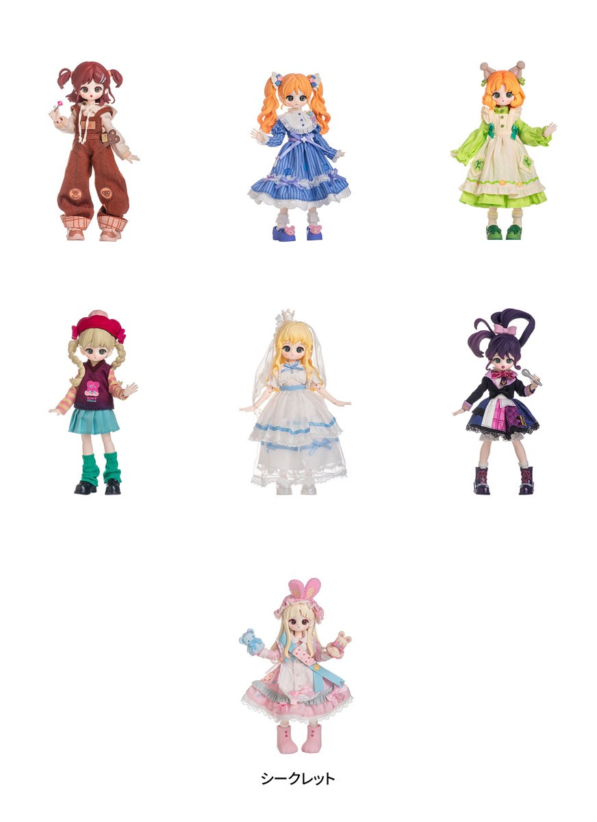Simon Toys SIMONTOYS x Normal Puppy Pappy`s Colorful Closet Series Trading Doll (Single Item) รูปภาพ 2