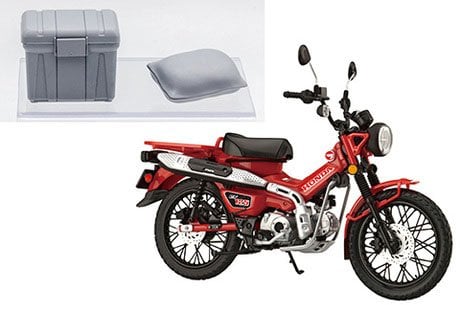 Fujimi Honda CT125 (Hunter Cub/Non-color) Special edition (with optional parts) (Model Car) hình ảnh 4