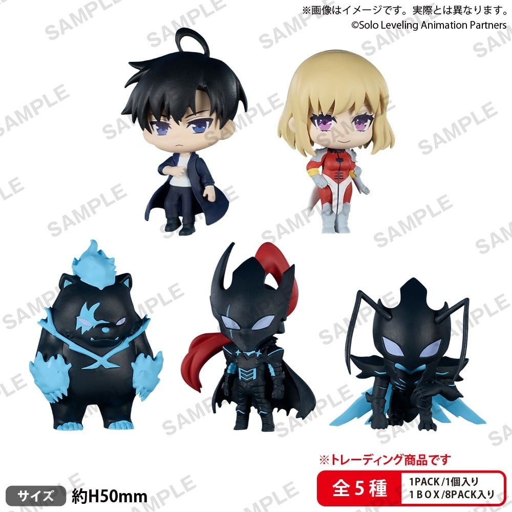 Bushiroad Creative BUSHIROAD THE BOX [Solo Leveling] Collection Figure RICH (Set of 8) hình ảnh 2