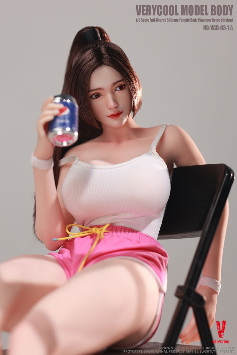 Very Cool Toys Very Cool 1/6 Model Body No.3 Full Figure Silicone Female Body (Summer Loungewear Ver.) A Bild 7