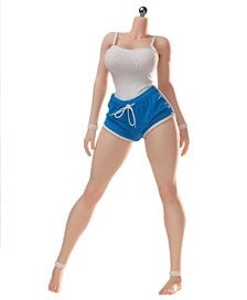 Very Cool Toys Very Cool 1/6 Model Body No.3 Full Figure Silicone Female Body (Summer Loungewear Ver.) B รูปภาพ 1