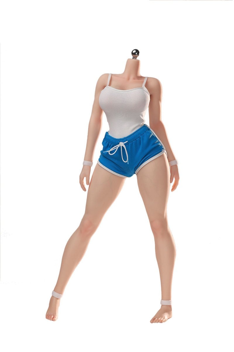 Very Cool Toys Very Cool 1/6 Model Body No.3 Full Figure Silicone Female Body (Summer Loungewear Ver.) B รูปภาพ 2